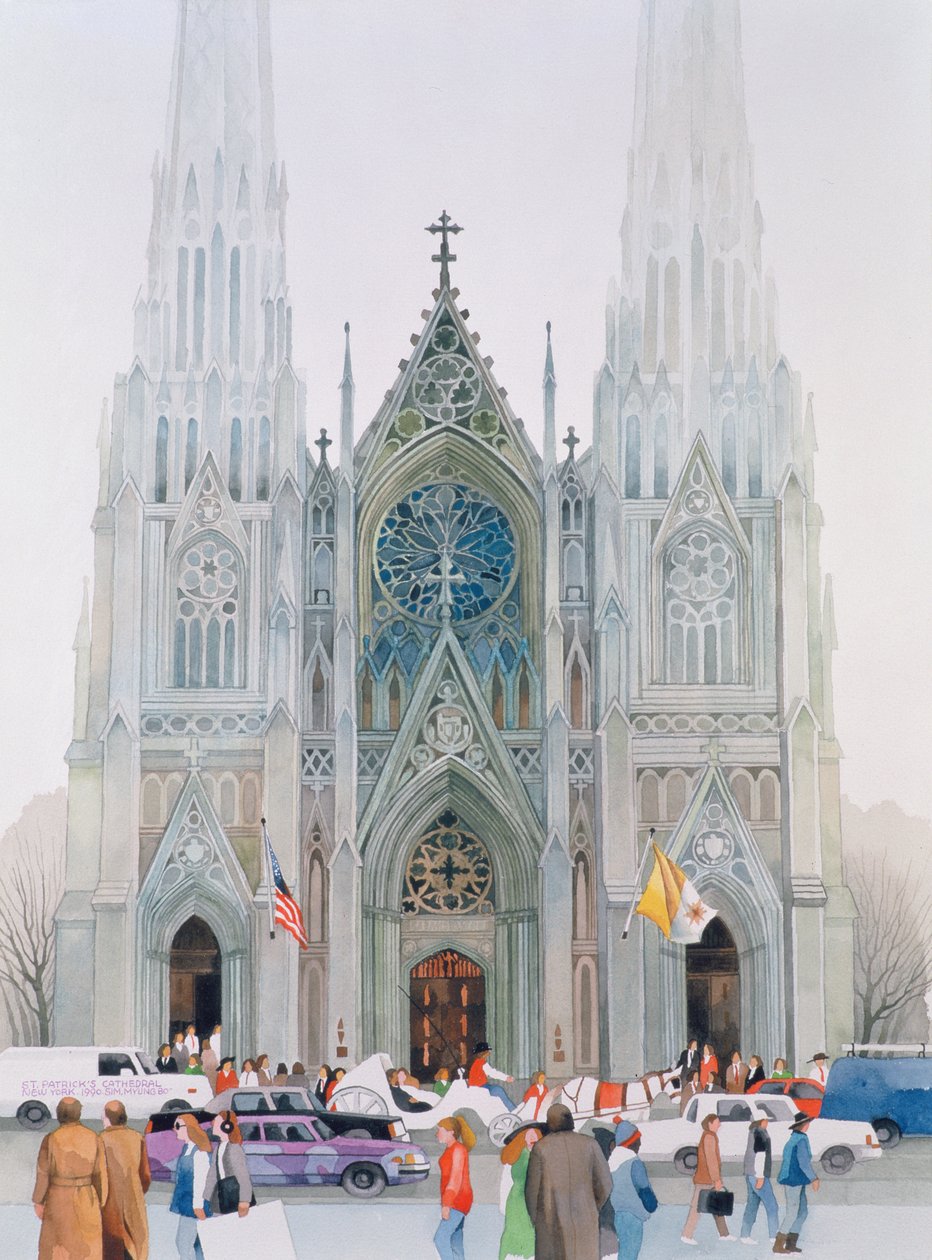 Cattedrale di San Patrizio, New York da Myung Bo Sim