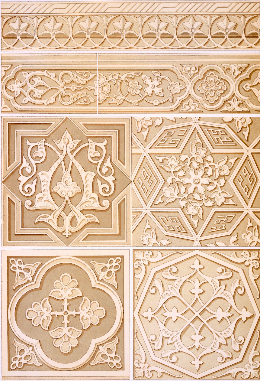 Pl 18 Decorazione architettonica, 19° secolo da N. Simakoff