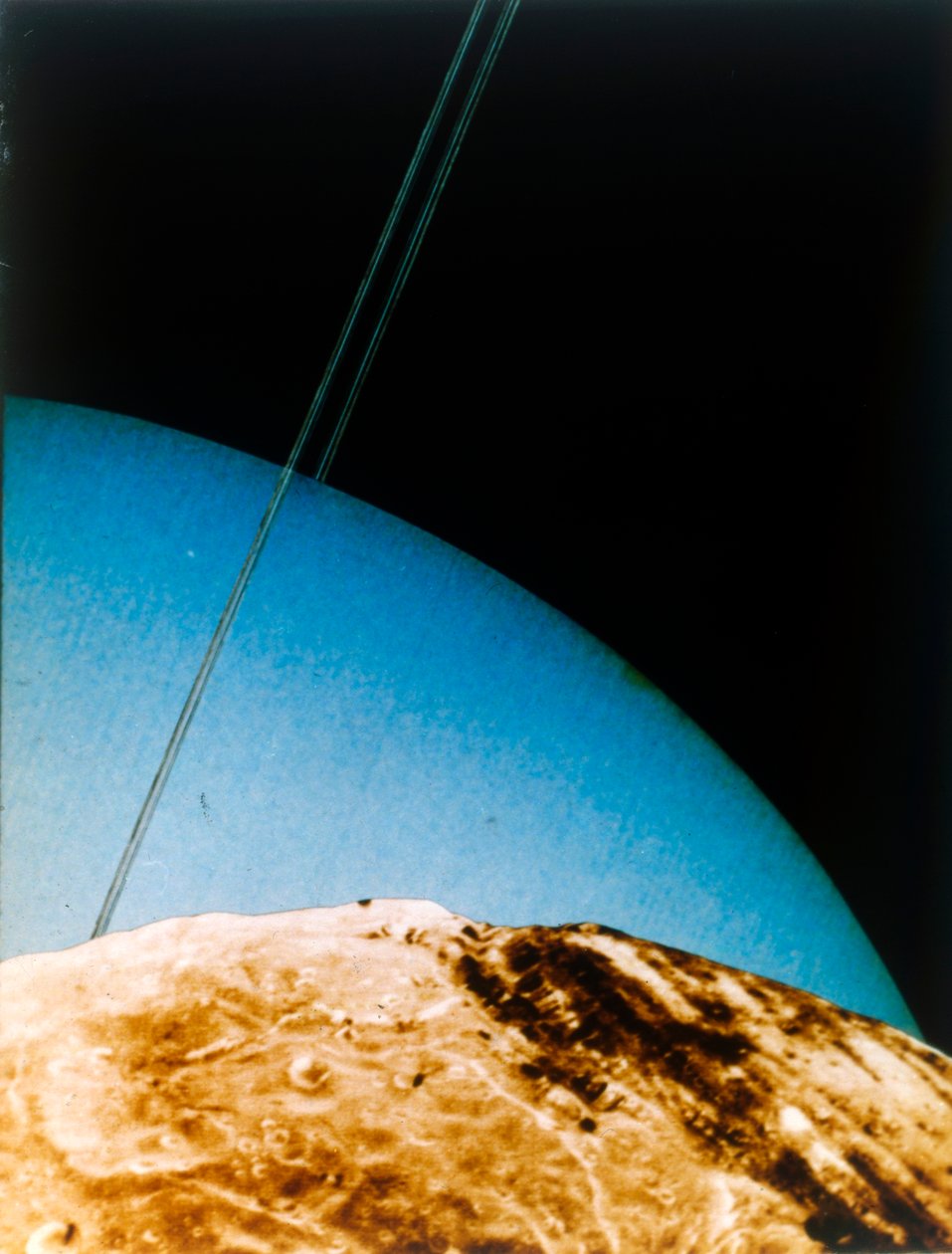 Urano visto da Miranda, 1986 da NASA Images