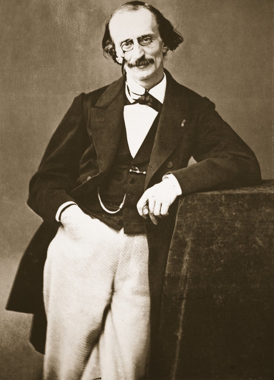 Jacques Offenbach, 1865 da Nadar