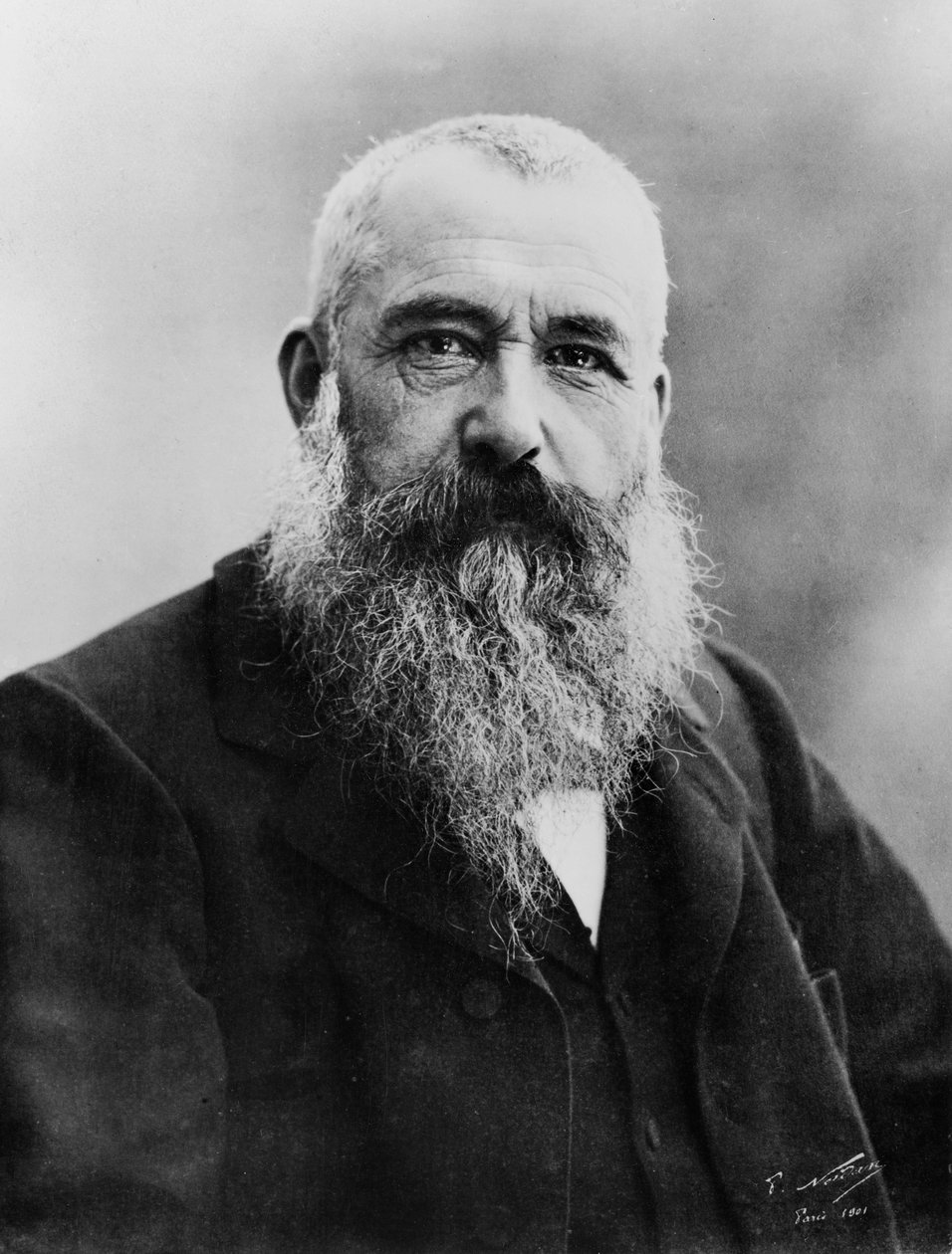 Ritratto di Claude Monet, 1901 da Nadar
