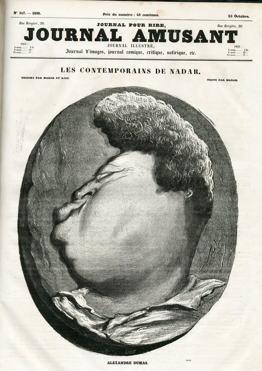 Copertina di The Fun Journal da Nadar