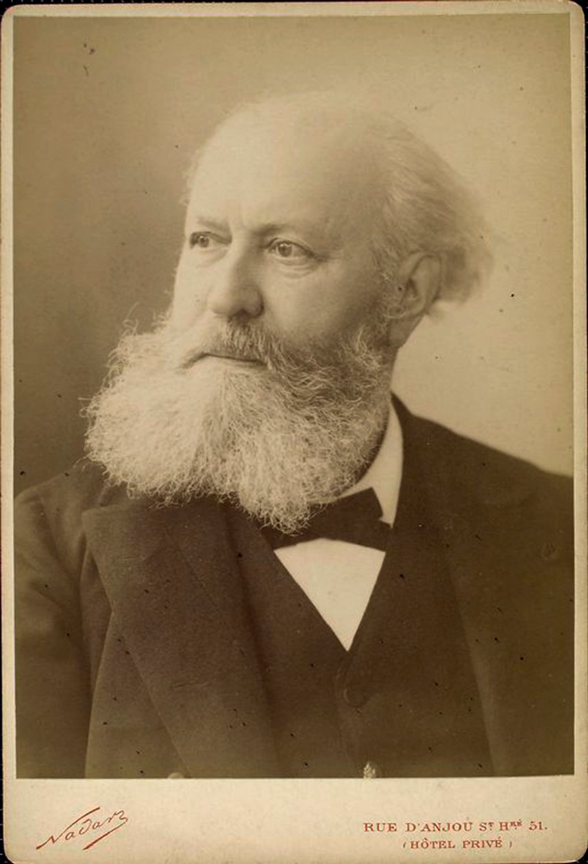 Charles Gounod, compositore francese, fine 19° secolo da Nadar