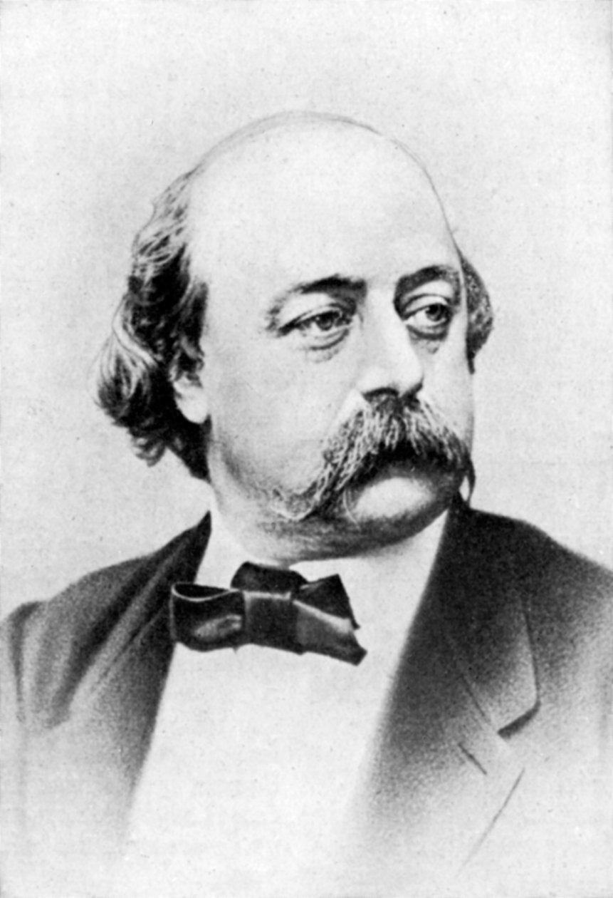 Gustave Flaubert, romanziere francese, XIX secolo da Nadar