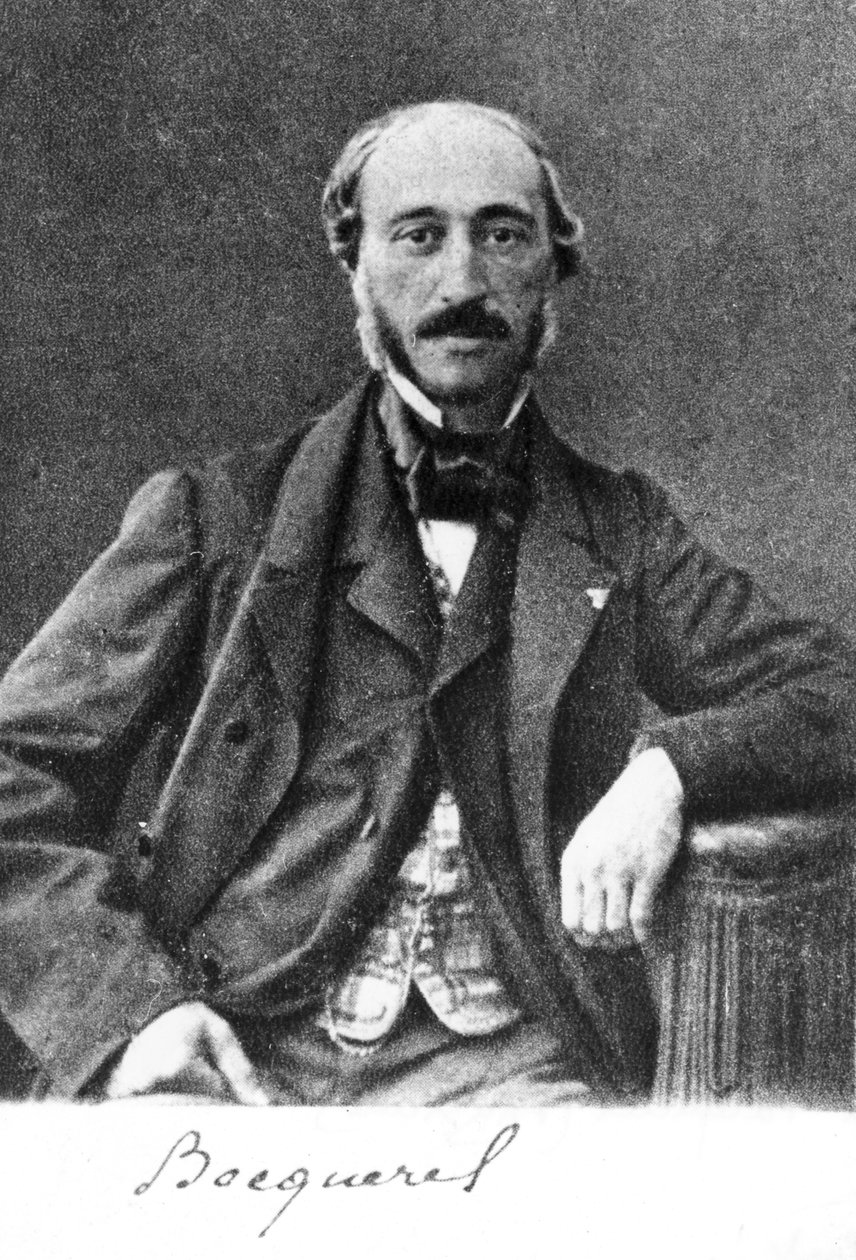Henri Becquerel, fisico francese da Nadar