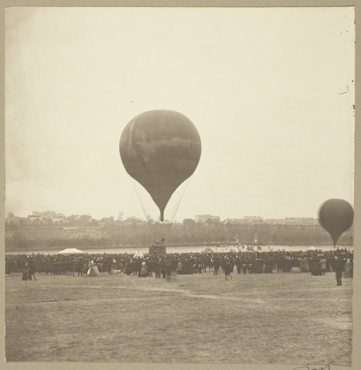 Le Géant, Champ de Mars, 1863 da Nadar