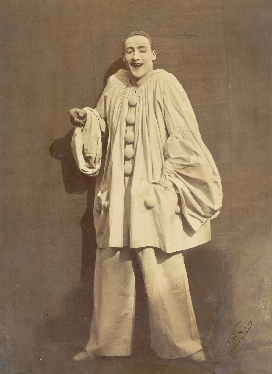Pierrot che ride da Nadar