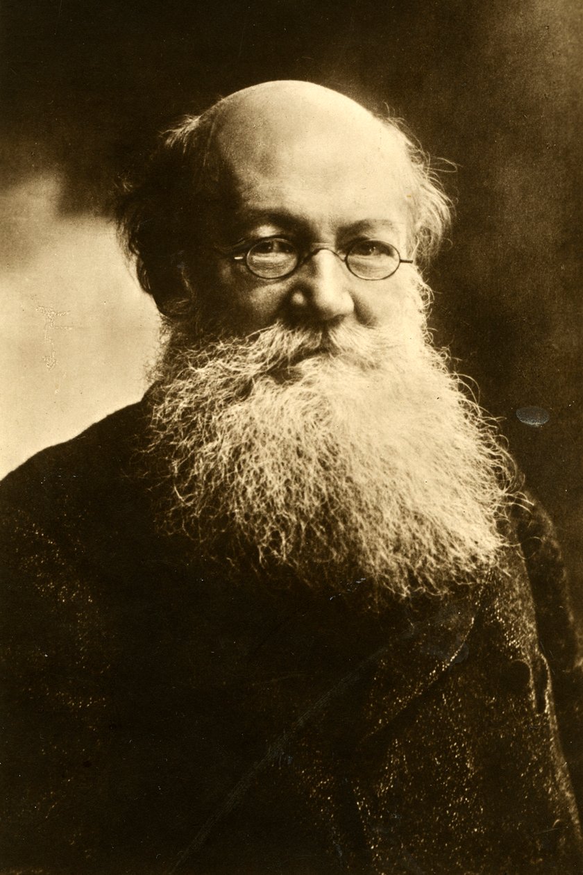 Pëtr Alekseevič Kropotkin, anarchico russo da Nadar