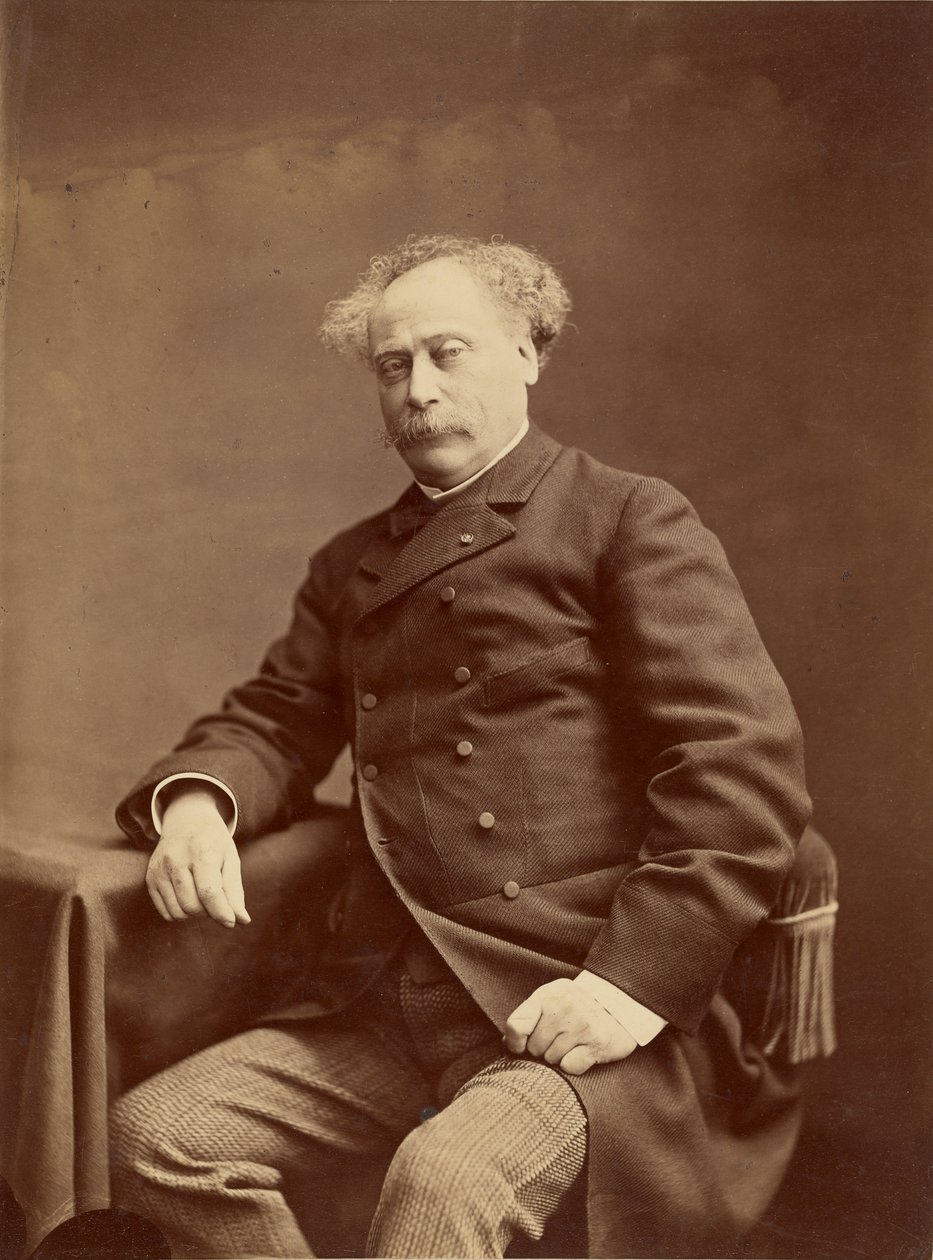 Al[exander] Dumas f[ils] da Nadar [Gaspard Félix Tournachon]