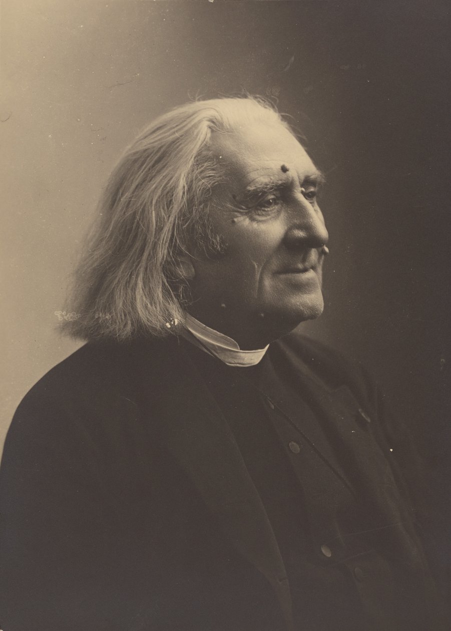 [Franz Liszt] da Nadar [Gaspard Félix Tournachon]