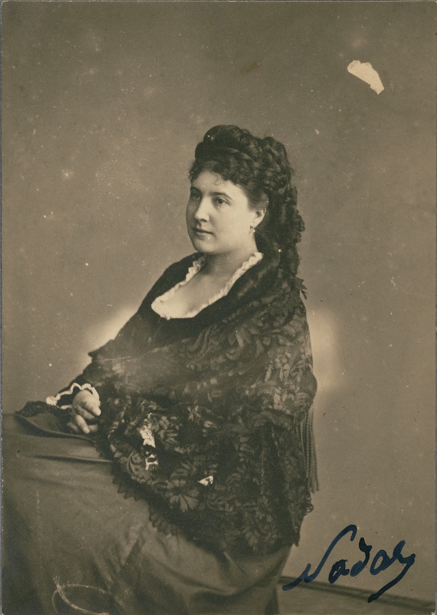 [Judith Gautier] da Nadar [Gaspard Félix Tournachon]