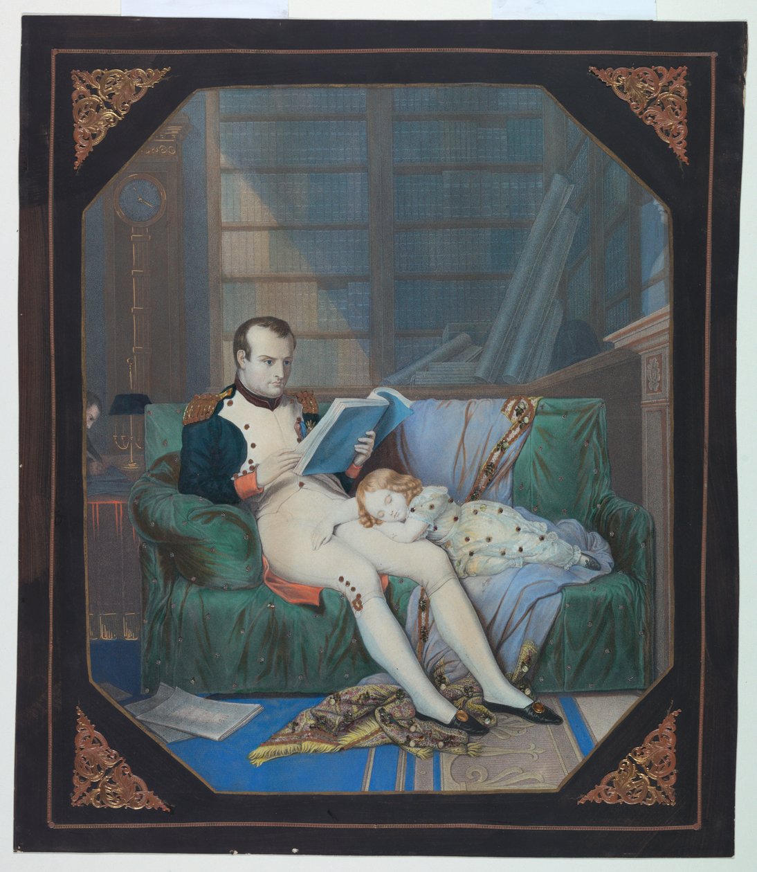 "Quadro di latta": Napoleone nel suo studio da Napoleon Bonaparte