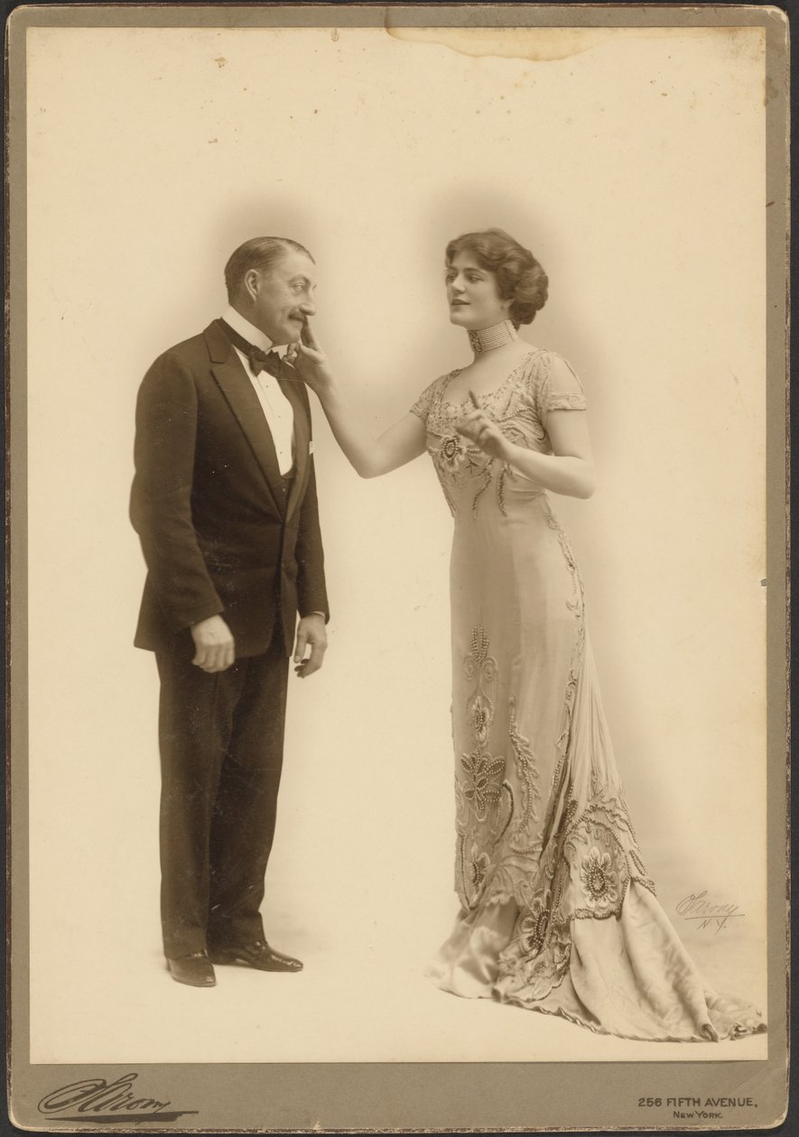 [John Drew, Jr. e donna] da Napoleon Sarony