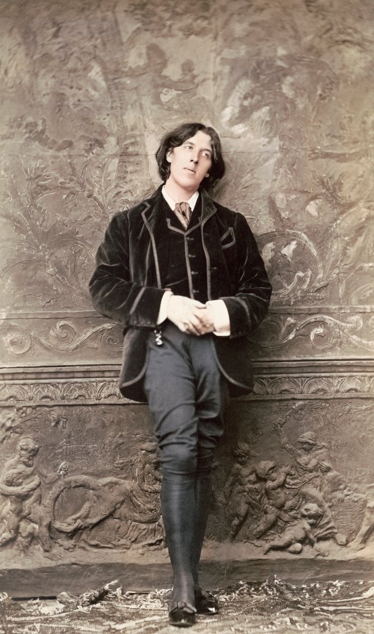 Oscar Wilde, primi anni 1880 da Napoleon Sarony