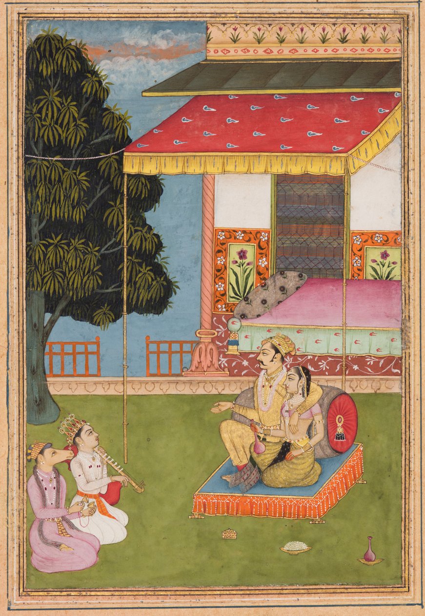 Shri Raga, da una Ragamala (Ghirlanda di melodie) da Nasiruddin