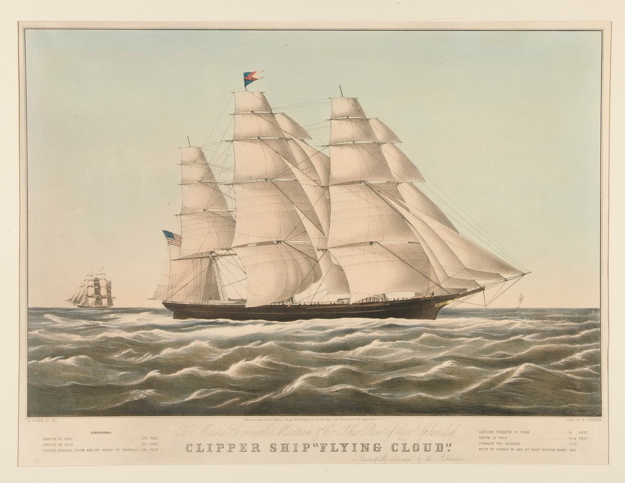 Clipper da Nathaniel Currier