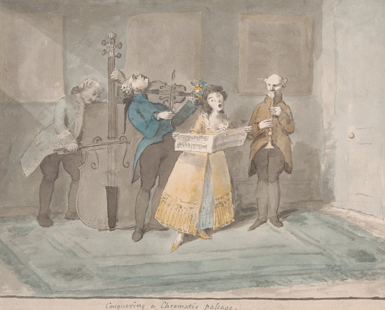 Conquistare un passaggio cromatico da Nathaniel Dance