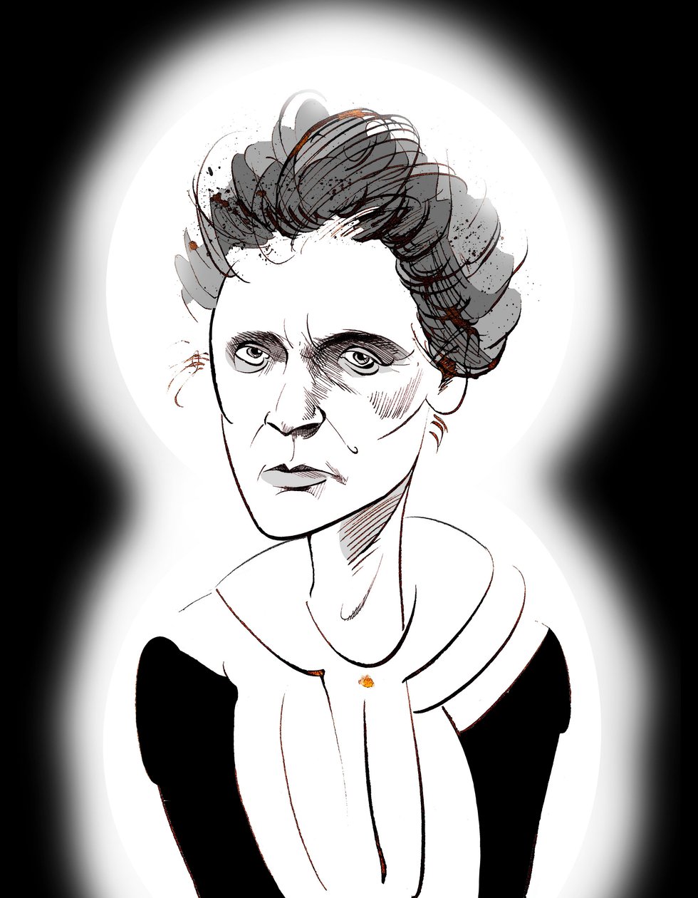 Marie Curie, fisica francese, 1867-1934 da Neale Osborne