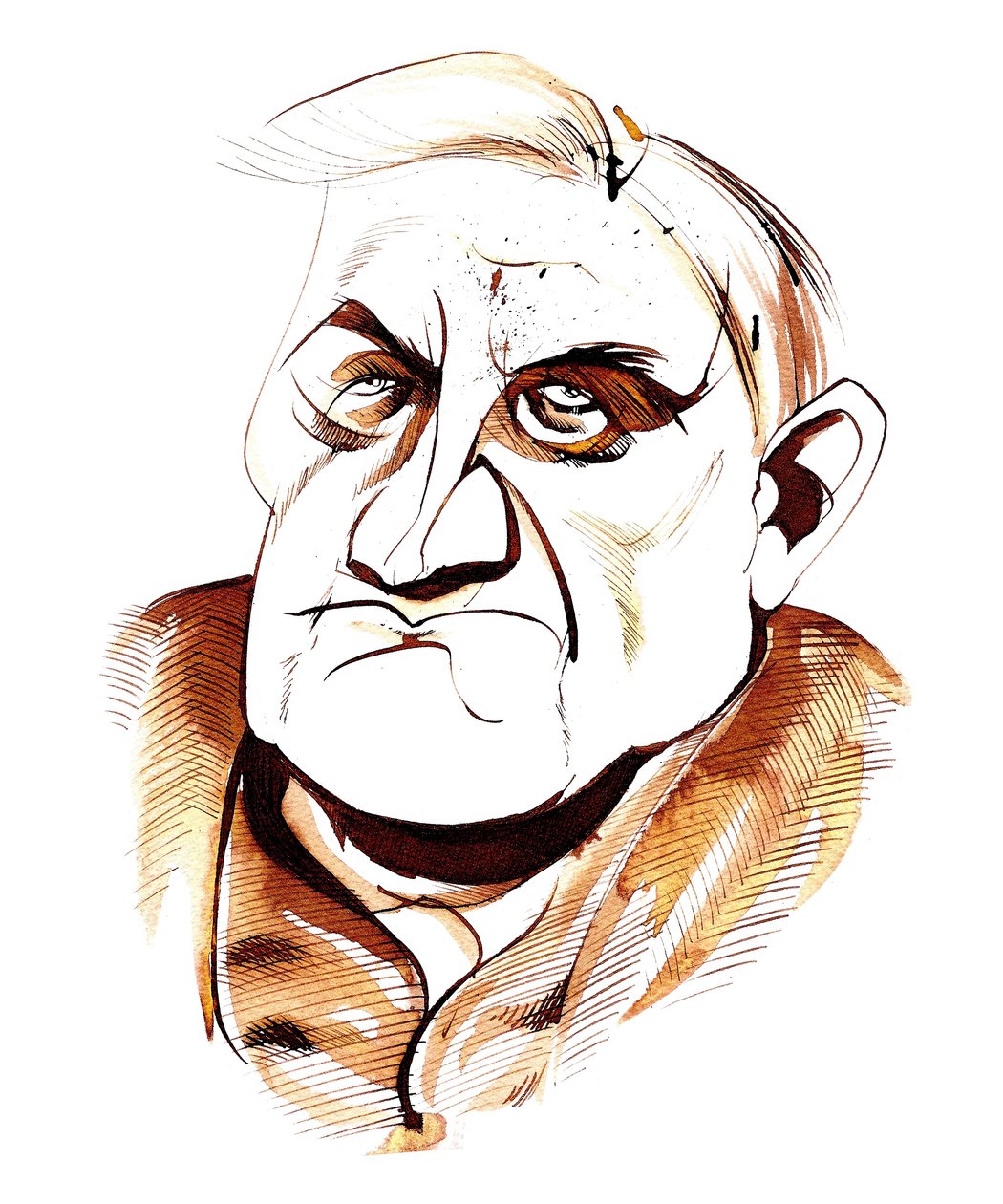 Ralph Vaughan Williams - caricatura da Neale Osborne
