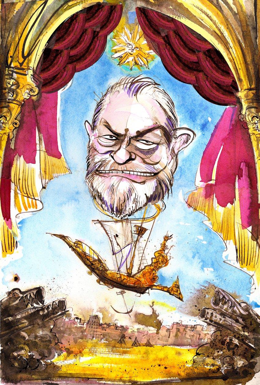 Terry Gilliam - regista, sceneggiatore, membro dei Monty Python e animatore britannico di origine americana, nato nel 1940 da Neale Osborne