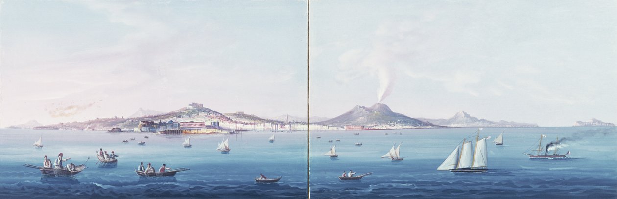La baia di Napoli da Neapolitan School