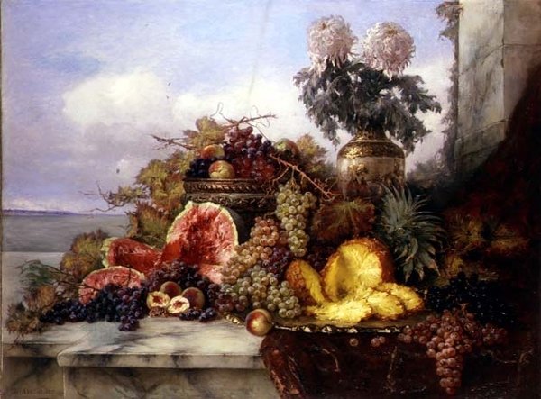 Natura morta con frutta succulenta da Nelius Gronland