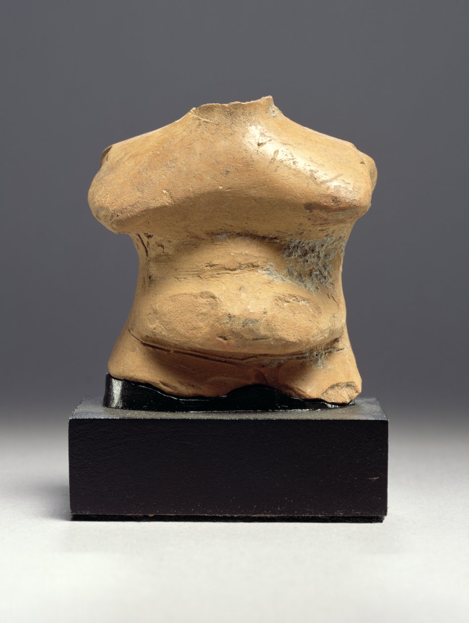 Figura frammentaria, tessalica, c.6000 a.C. da Neolithic