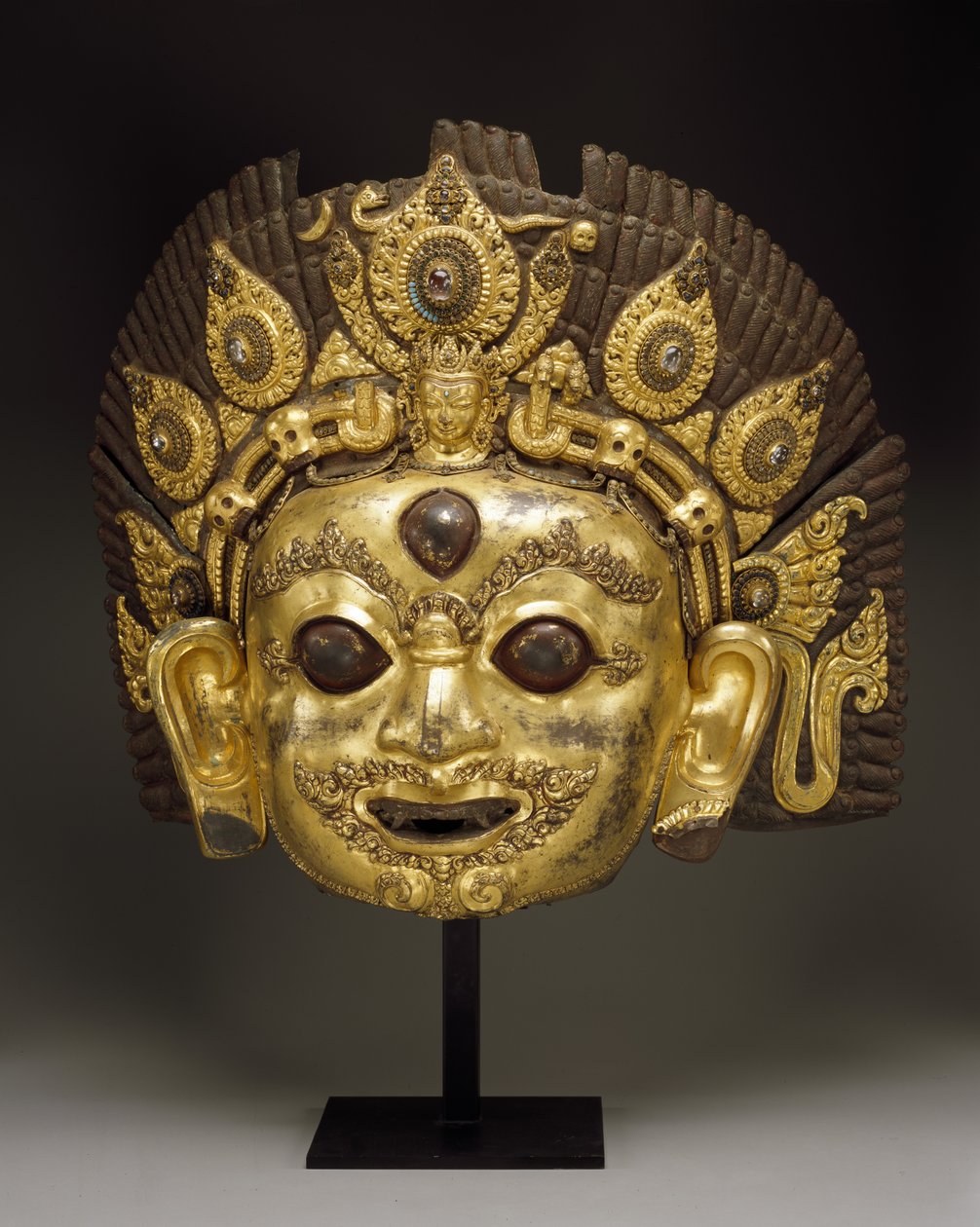 Maschera di Bhairava da Nepalese School