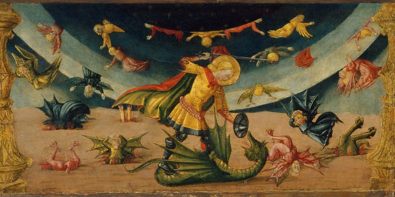 San Michele e il drago da Neri di Bicci