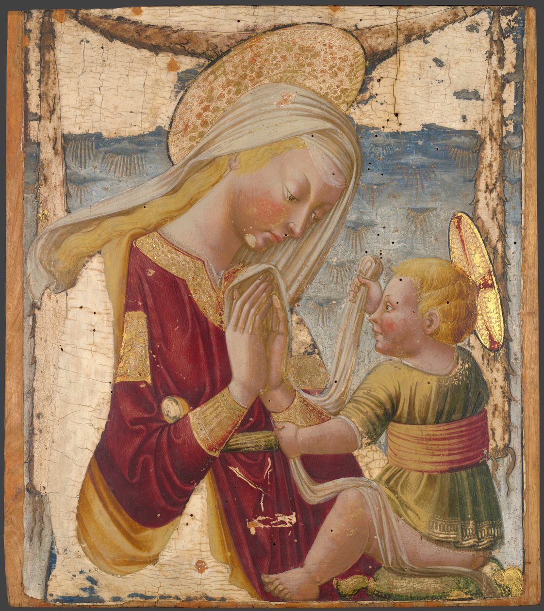 La Vergine che adora il Bambino da Neri di Bicci