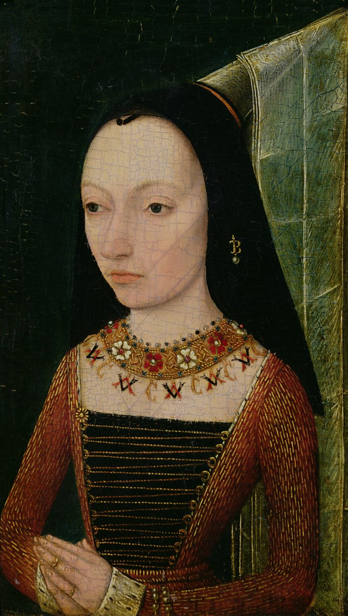 Margherita di York (1446-1503) Duchessa di Borgogna, c.1477 da Netherlandish School