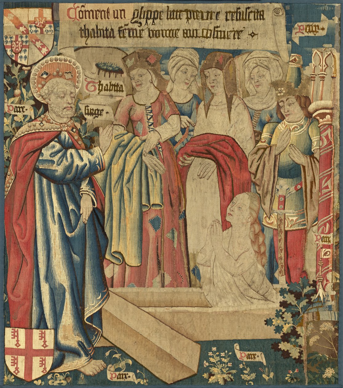 La resurrezione di Tabita da Netherlandish 15th Century