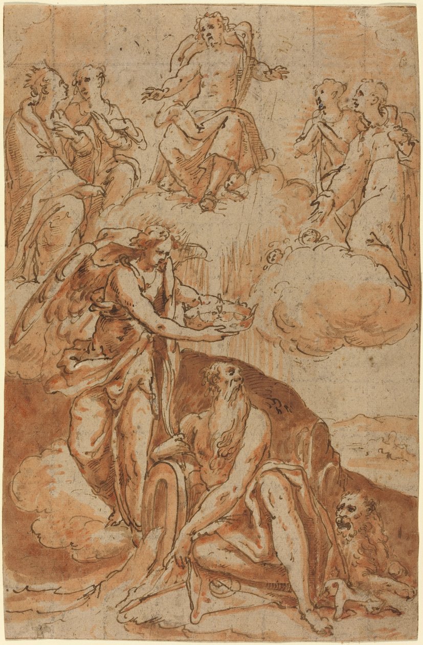 San Girolamo (?) da Netherlandish 16th Century