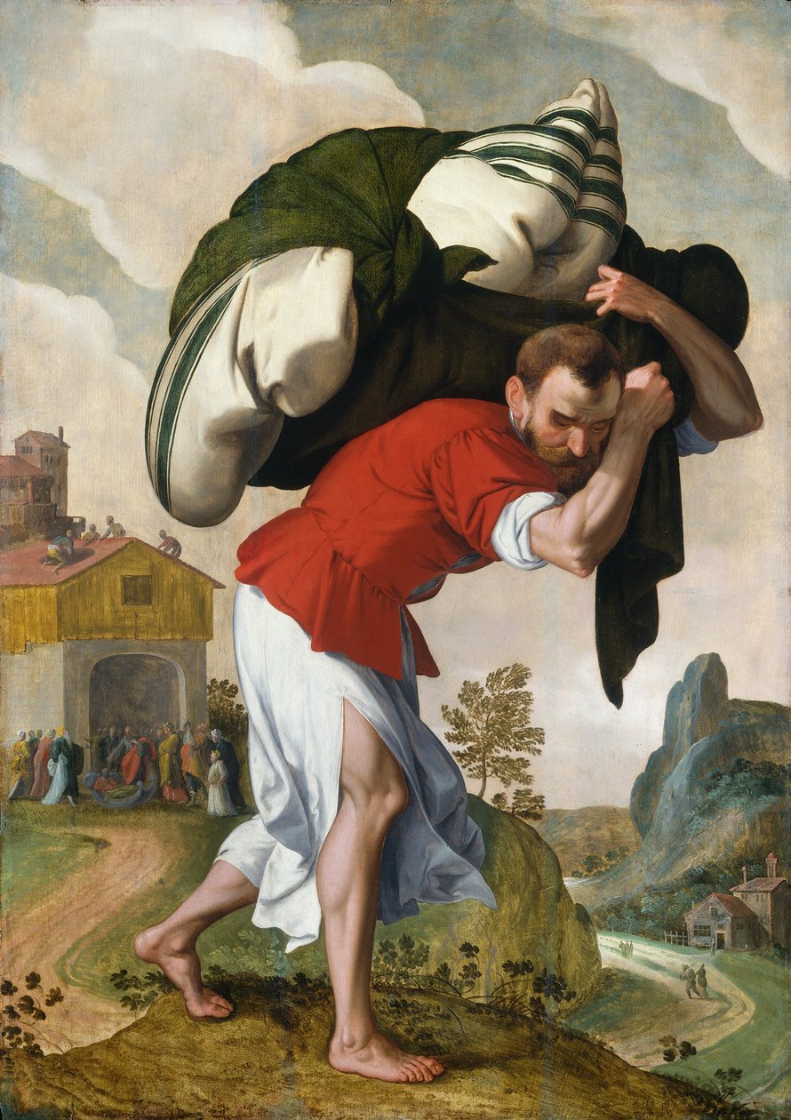 La guarigione del paralitico da Netherlandish 16th Century
