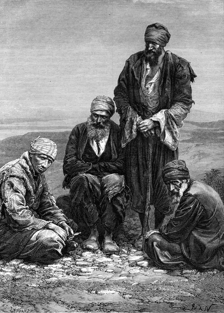 Ebrei di Babilonia, XIX secolo da Neuville