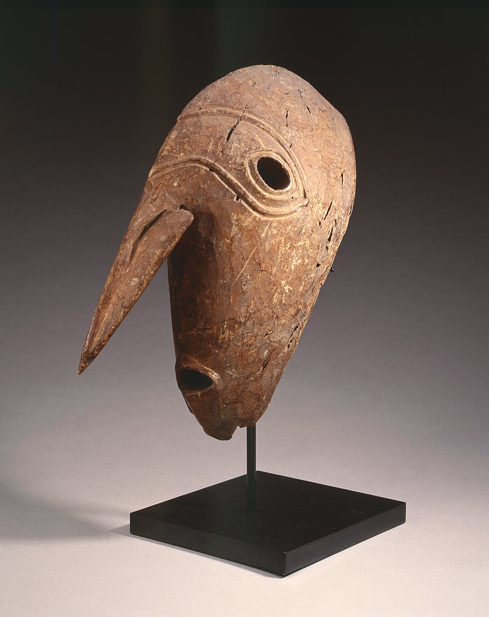 Maschera ancestrale (legno) da Papua New Guinean