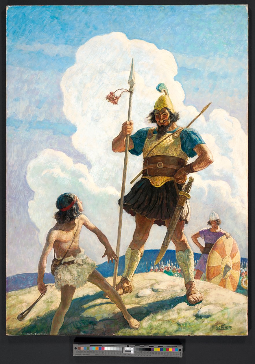 Davide e Golia da Newell Convers Wyeth