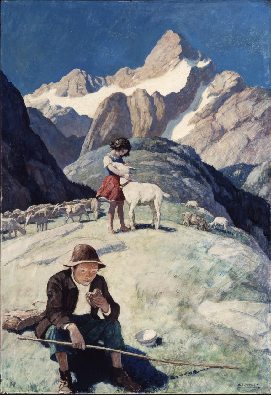 Heidi, 1940 da Newell Convers Wyeth