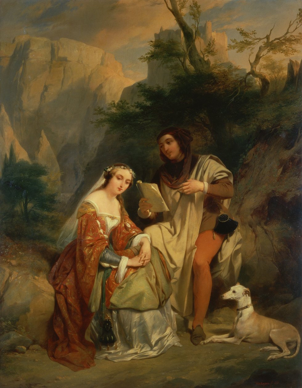 Petrarca e Laura da Nicaise de Keyser