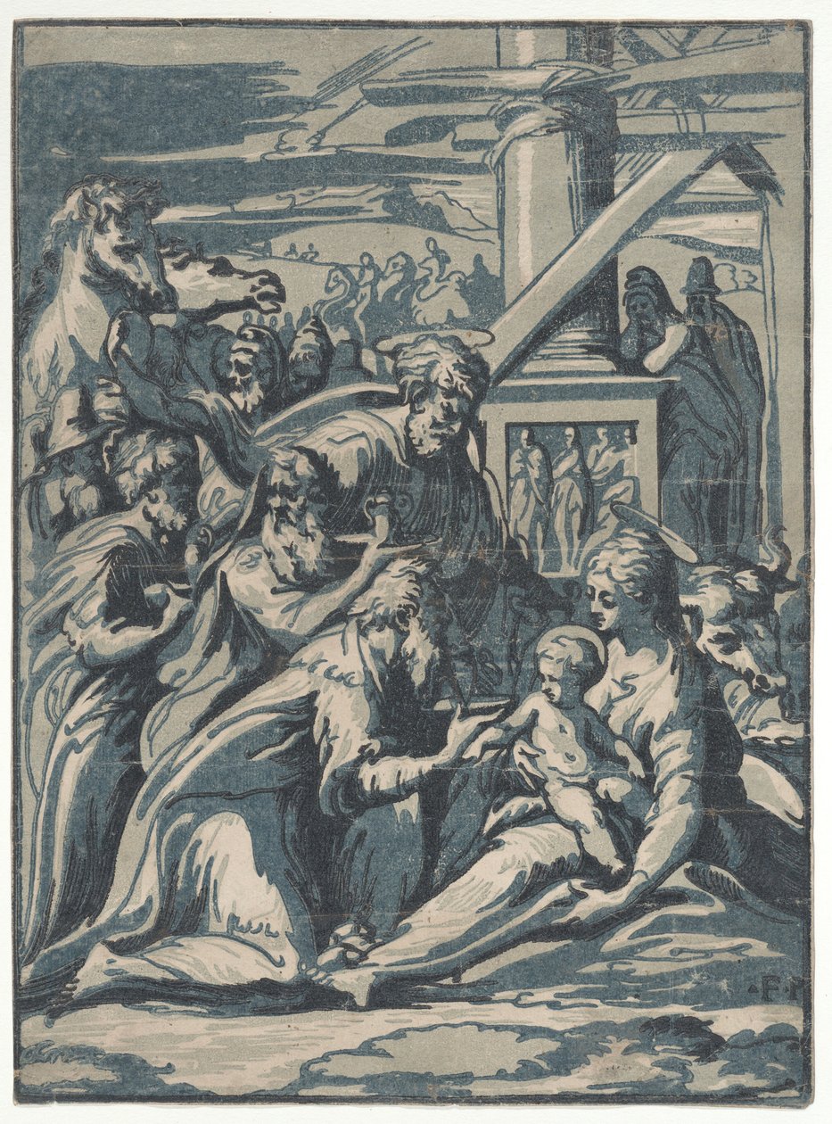 Adorazione dei Magi da Niccolo Vicentino