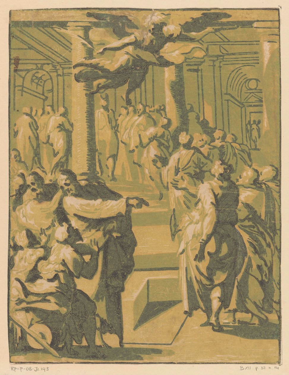 Cristo guarisce il malato di Bethesda da Niccolo Vicentino