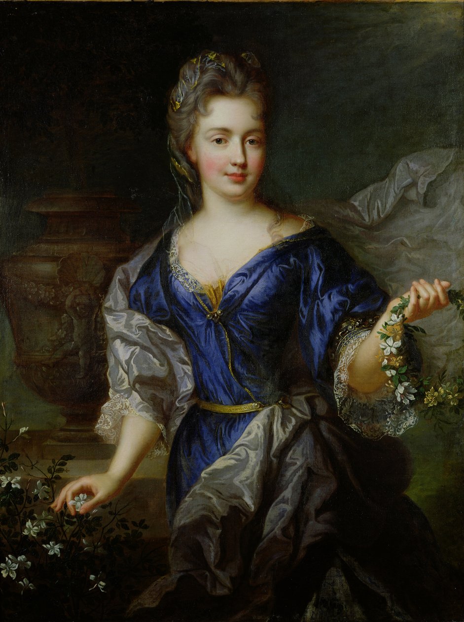 Marie-Anne de Bourbon (1666-1739) Principessa di Conti da Nicolas de Largillière