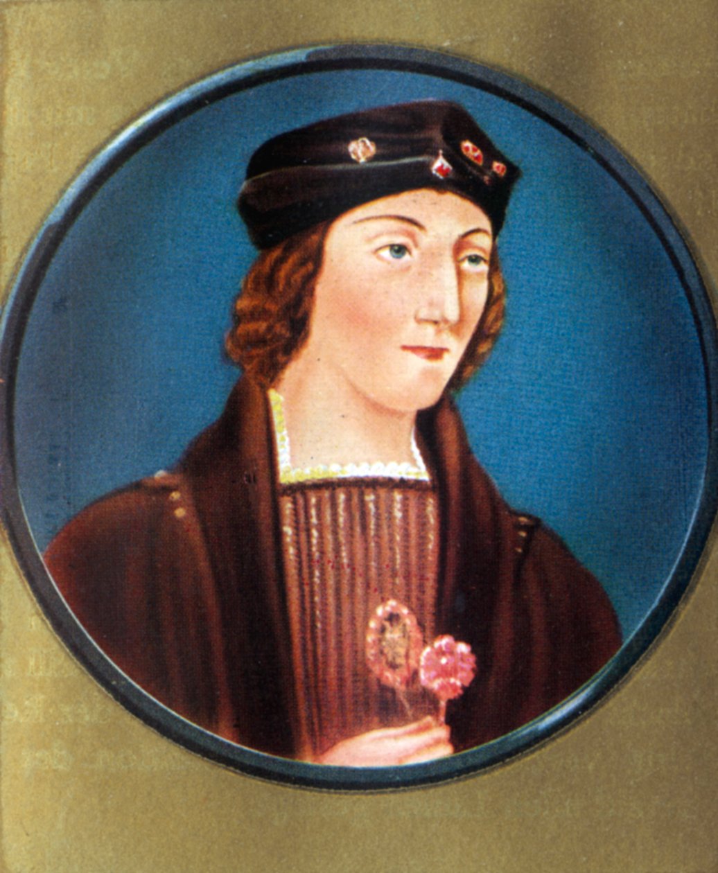 Ritratto di Enrico VII da Nicholas (after) Hilliard