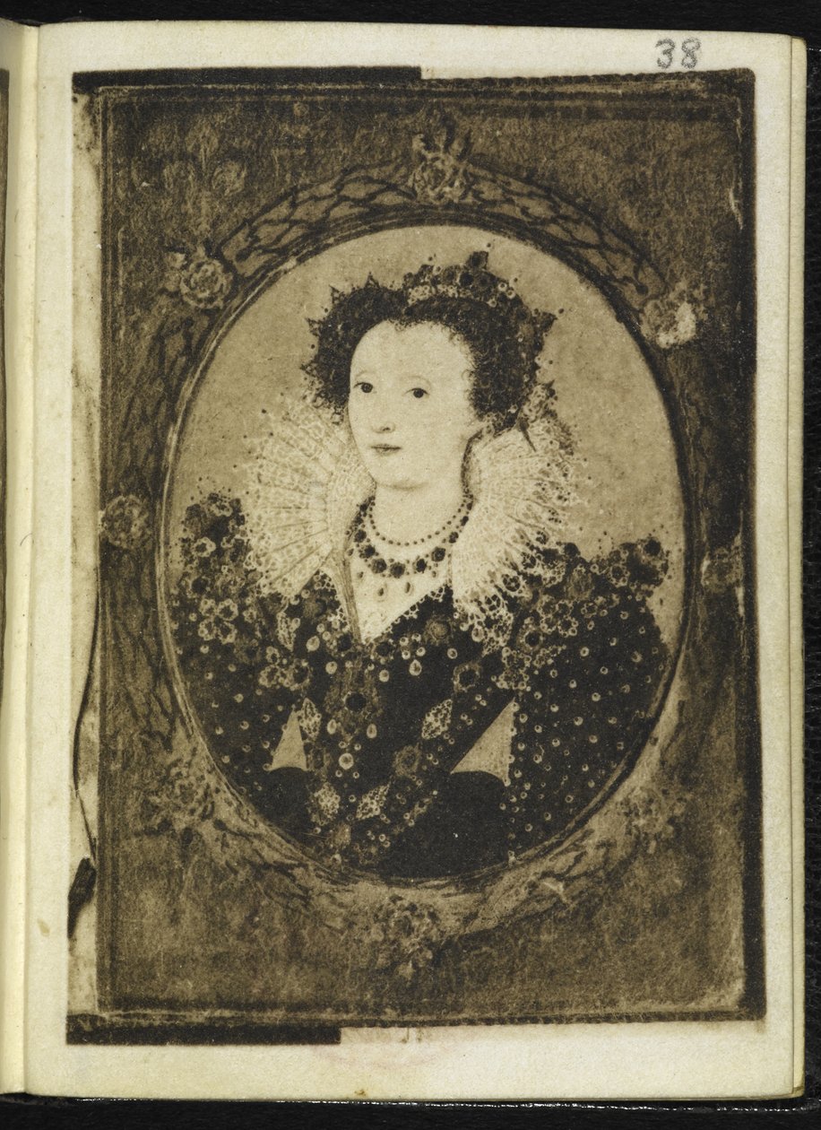 Regina Elisabetta I (miniatura) da Nicholas Hilliard