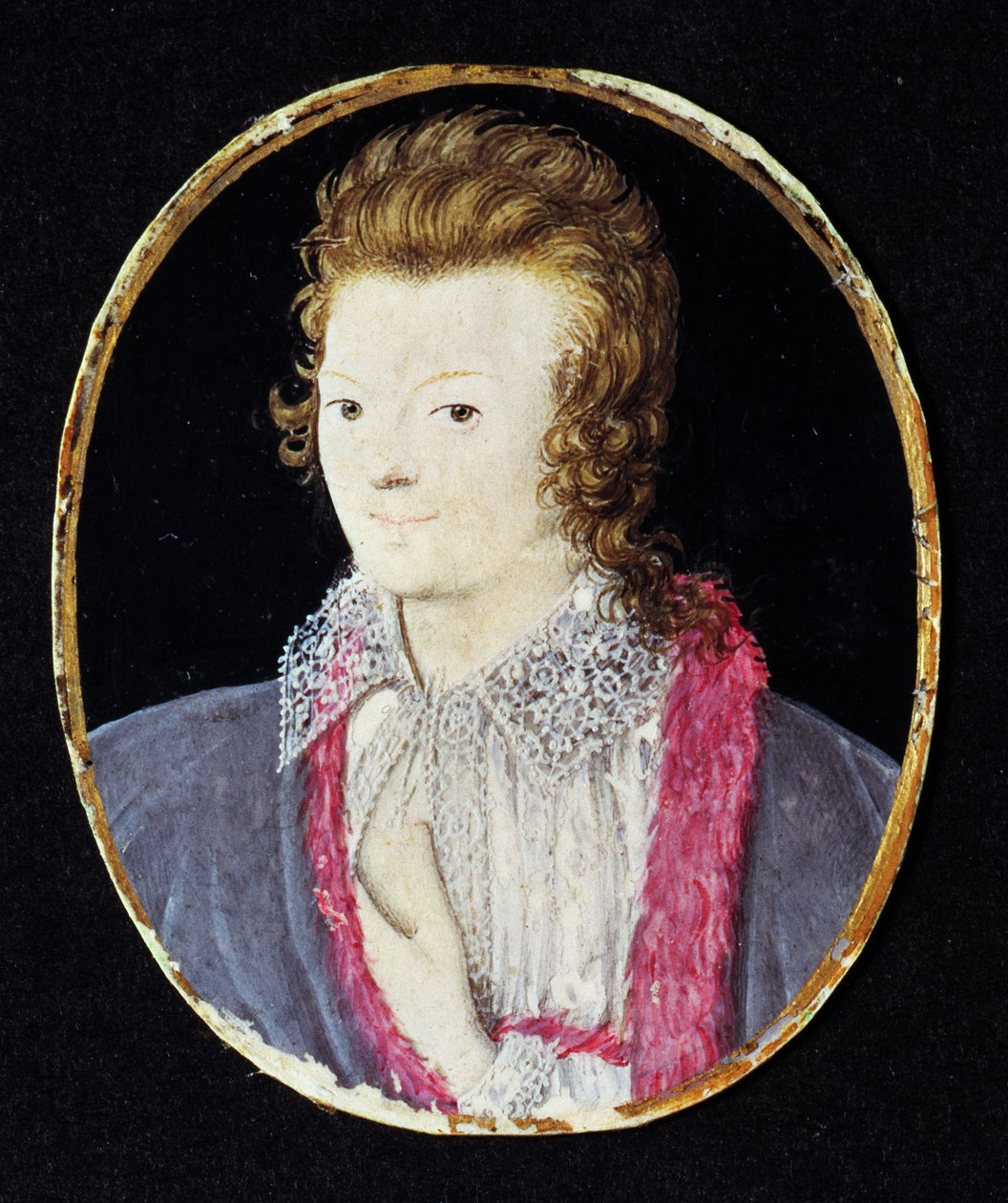 Giovane sconosciuto, c.1595 da Nicholas Hilliard