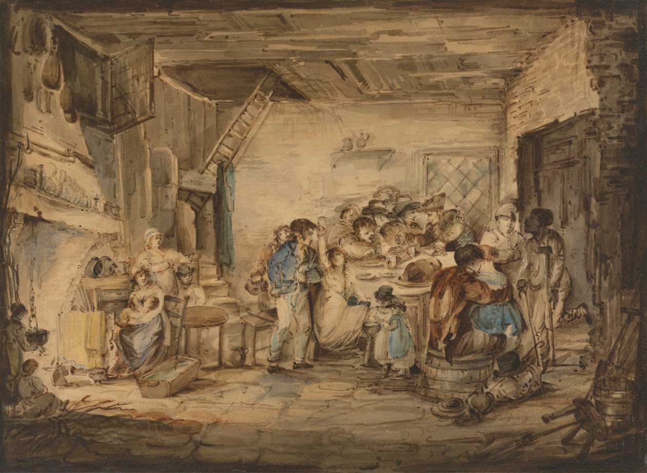 Interno di una locanda da Nicholas Pocock