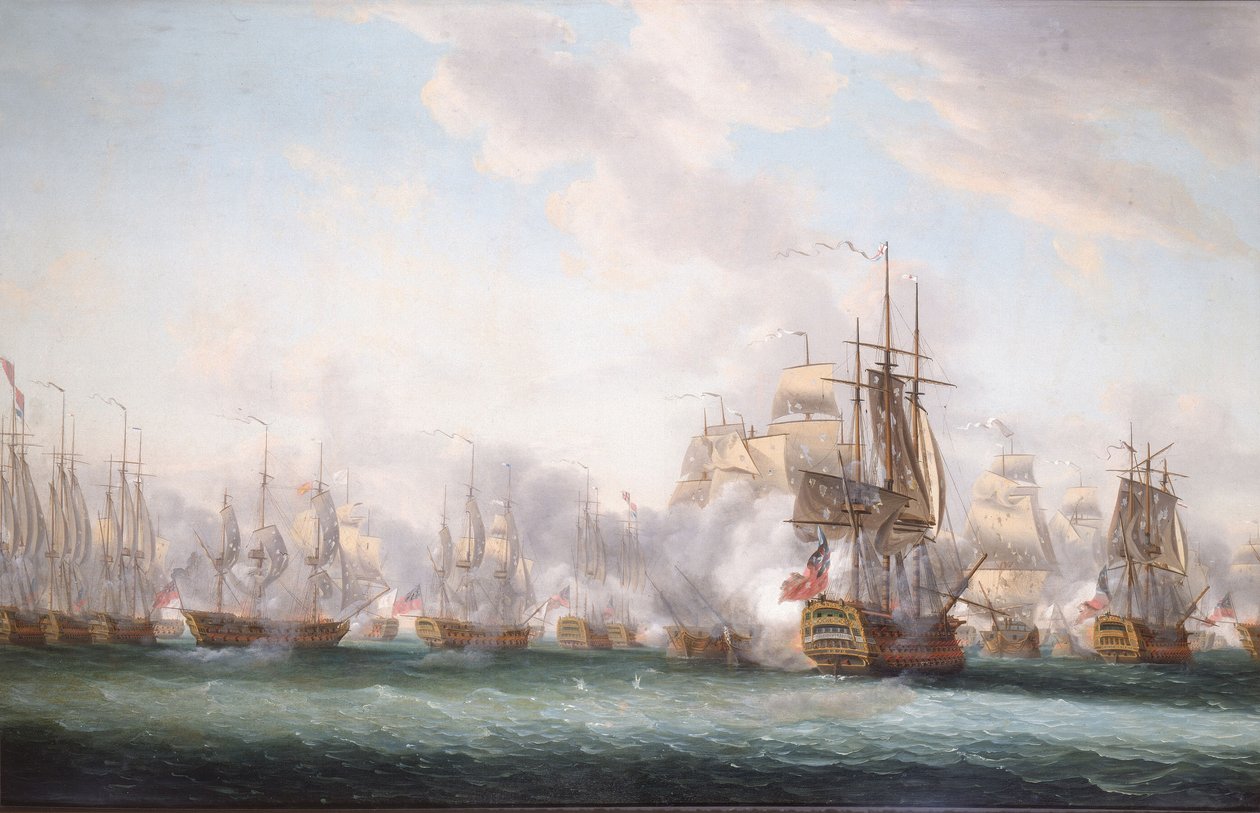 La Battaglia dei Santi da Nicholas Pocock