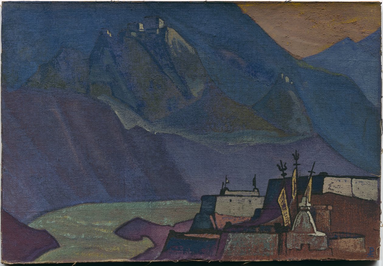 Fiume Chandra, 1932 da Nicholas Roerich