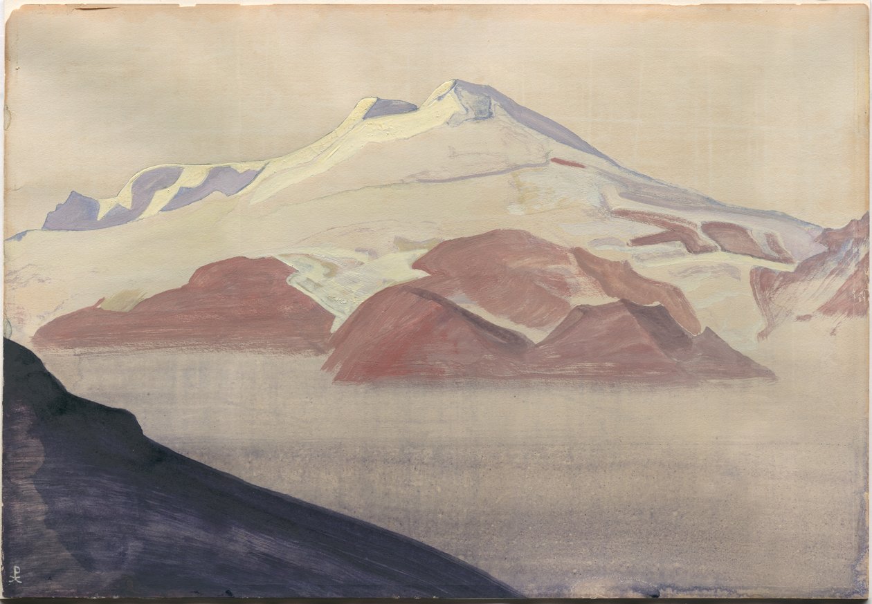 Elbrus, Caucaso, 1933 da Nicholas Roerich