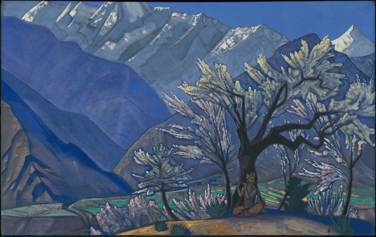 Krishna, serie "Kulu", 1929 da Nicholas Roerich